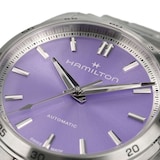 Hamilton Jazzmaster Performer Automatic 34mm Ladies Watch Purple