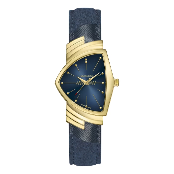 Hamilton Ventura Quartz 32mm Unisex Watch Blue