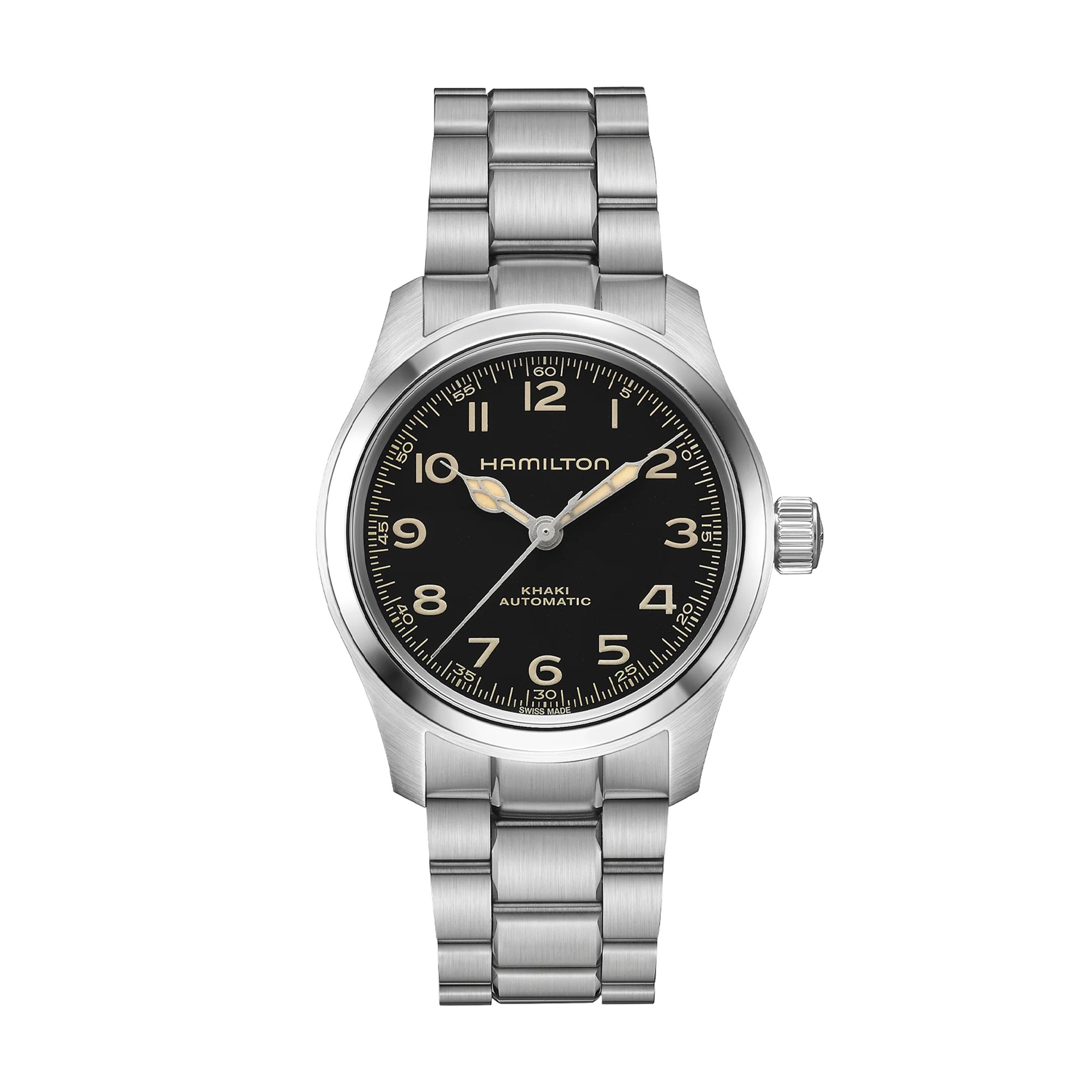 Khaki Field Murph 38mm Watch Black