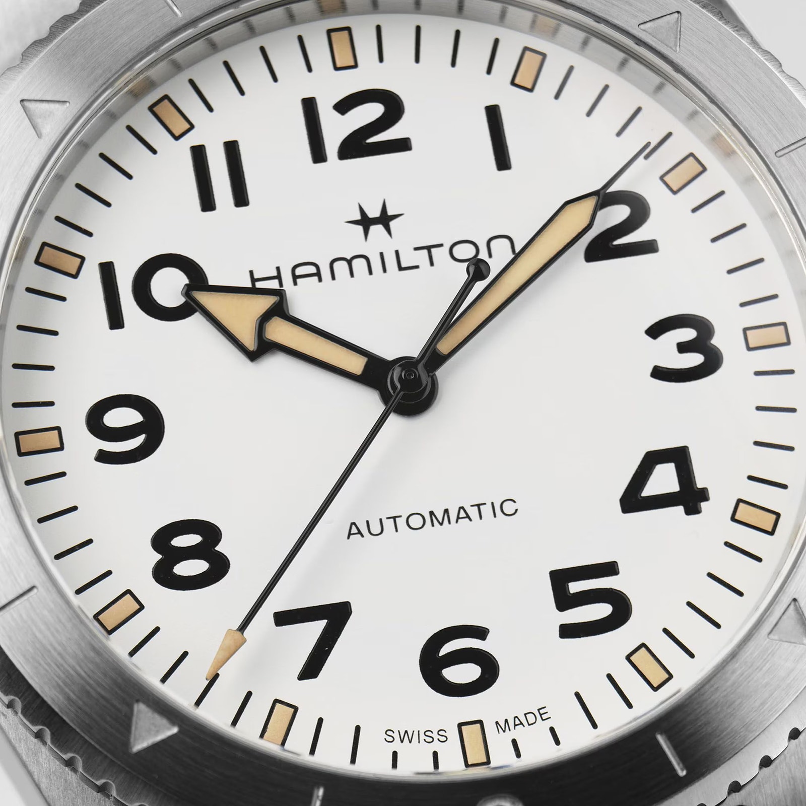 Hamilton Khaki Field Expedition Auto 41mm Mens Watch White Dial Stainless Steel Hamilton Khaki Field Expedition Auto 41mm Mens Watch White Dial Stainless Steel