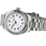 Hamilton Khaki Field Expedition Auto 41mm Mens Watch White Dial Stainless Steel