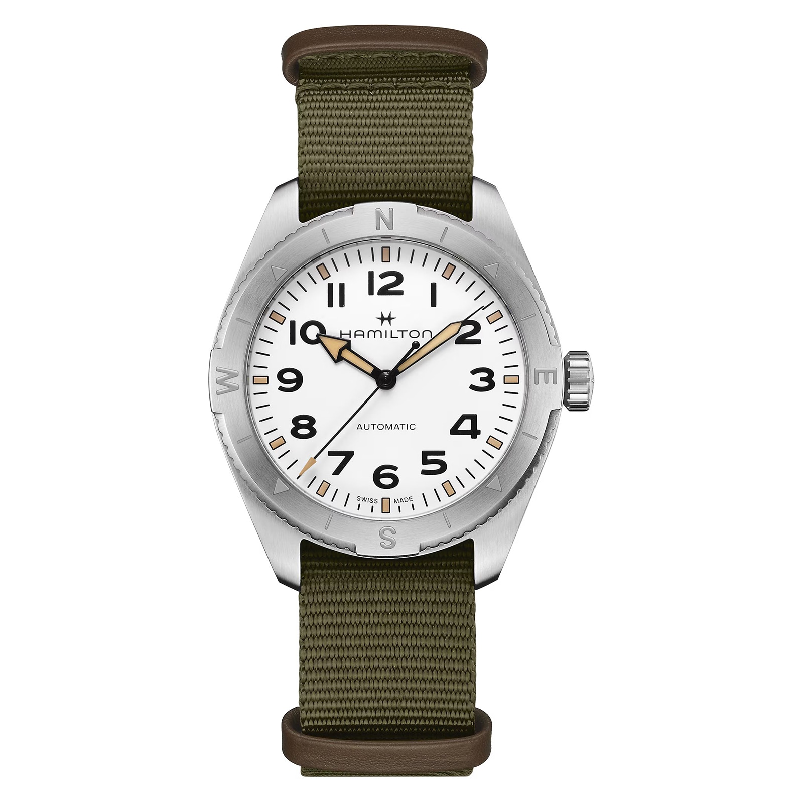 Khaki Field Expedition Auto 41mm Mens Watch White