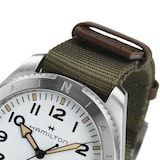 Hamilton Khaki Field Expedition Auto 41mm Mens Watch White