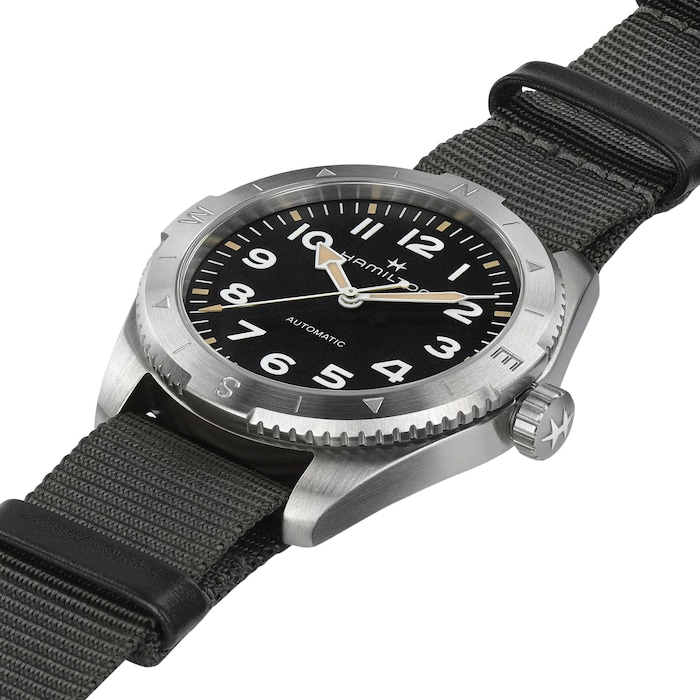 Hamilton Khaki Field Expedition Auto 41mm Mens Watch Black