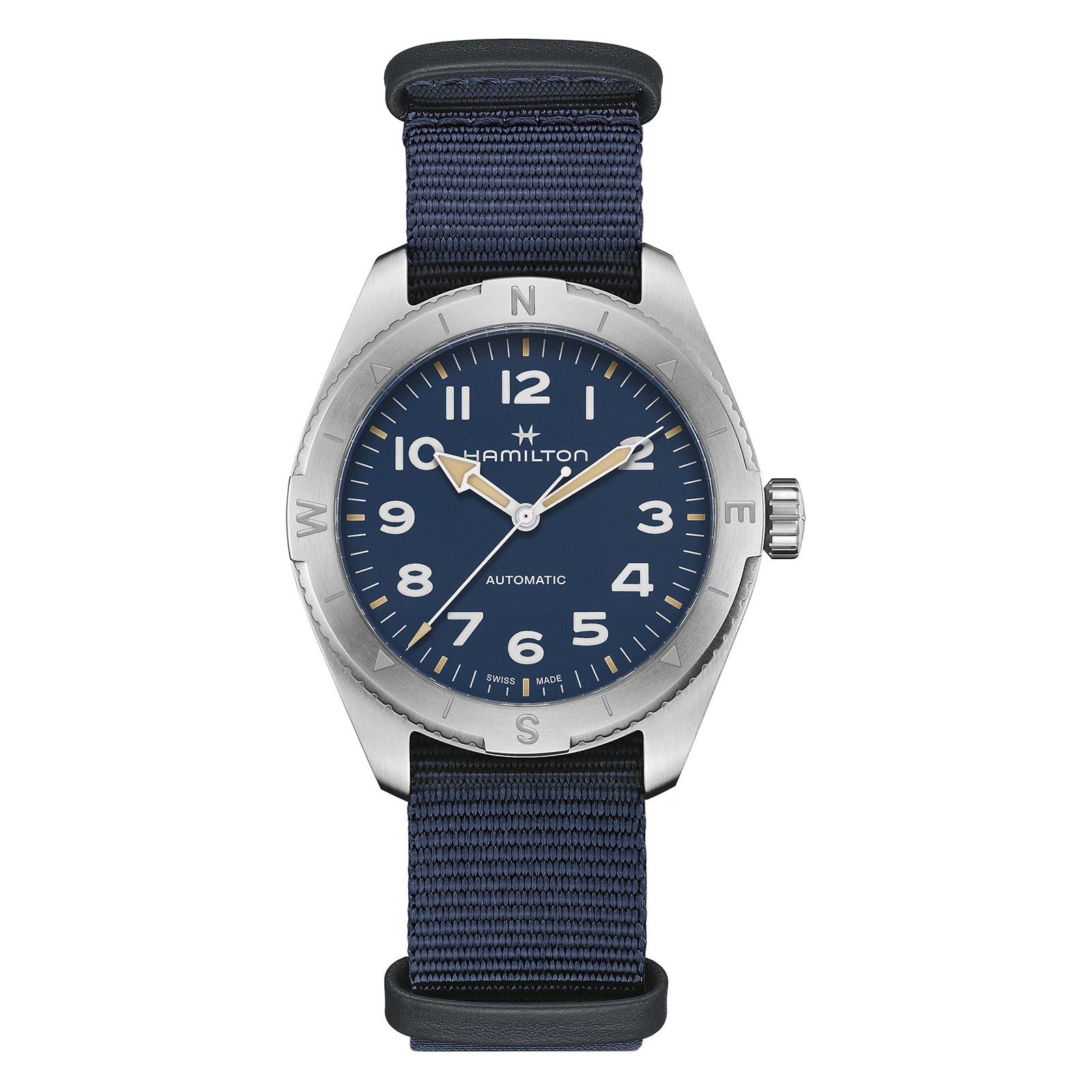 Khaki Field Expedition Auto 41mm Mens Watch Blue