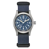 Hamilton Khaki Field Mechanical 38mm Mens Watch Blue