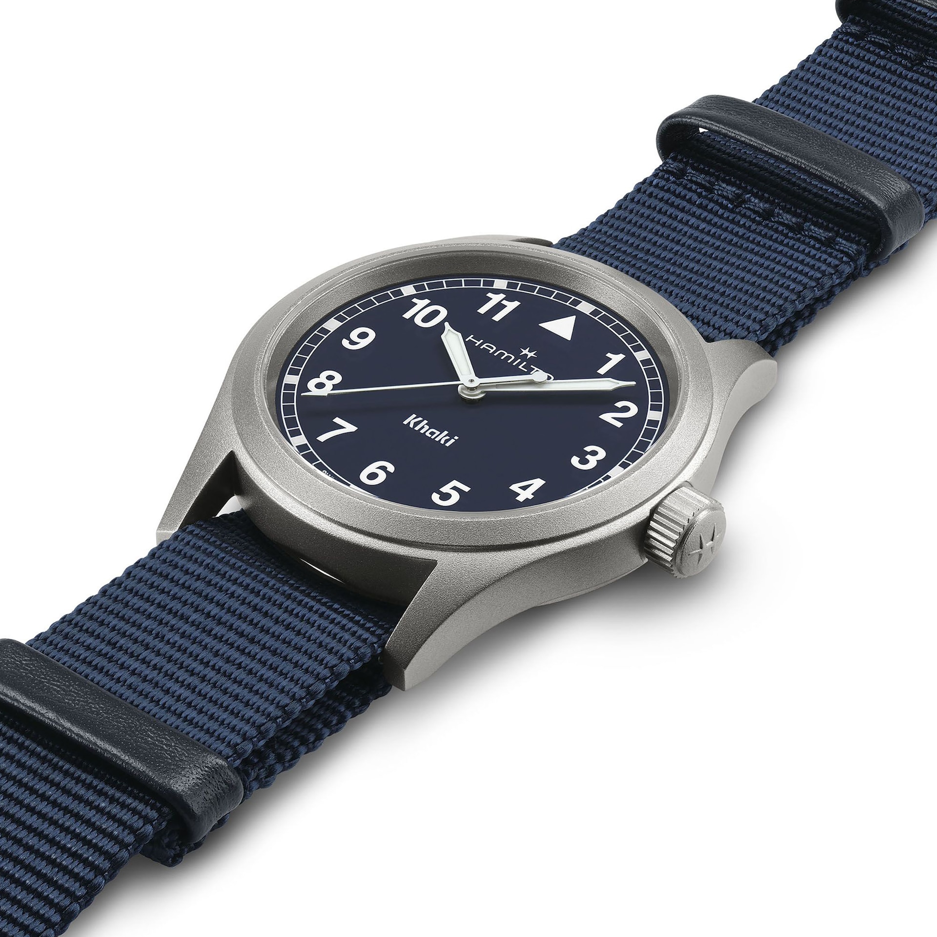 Hamilton Khaki Field 38mm Unisex Watch Blue