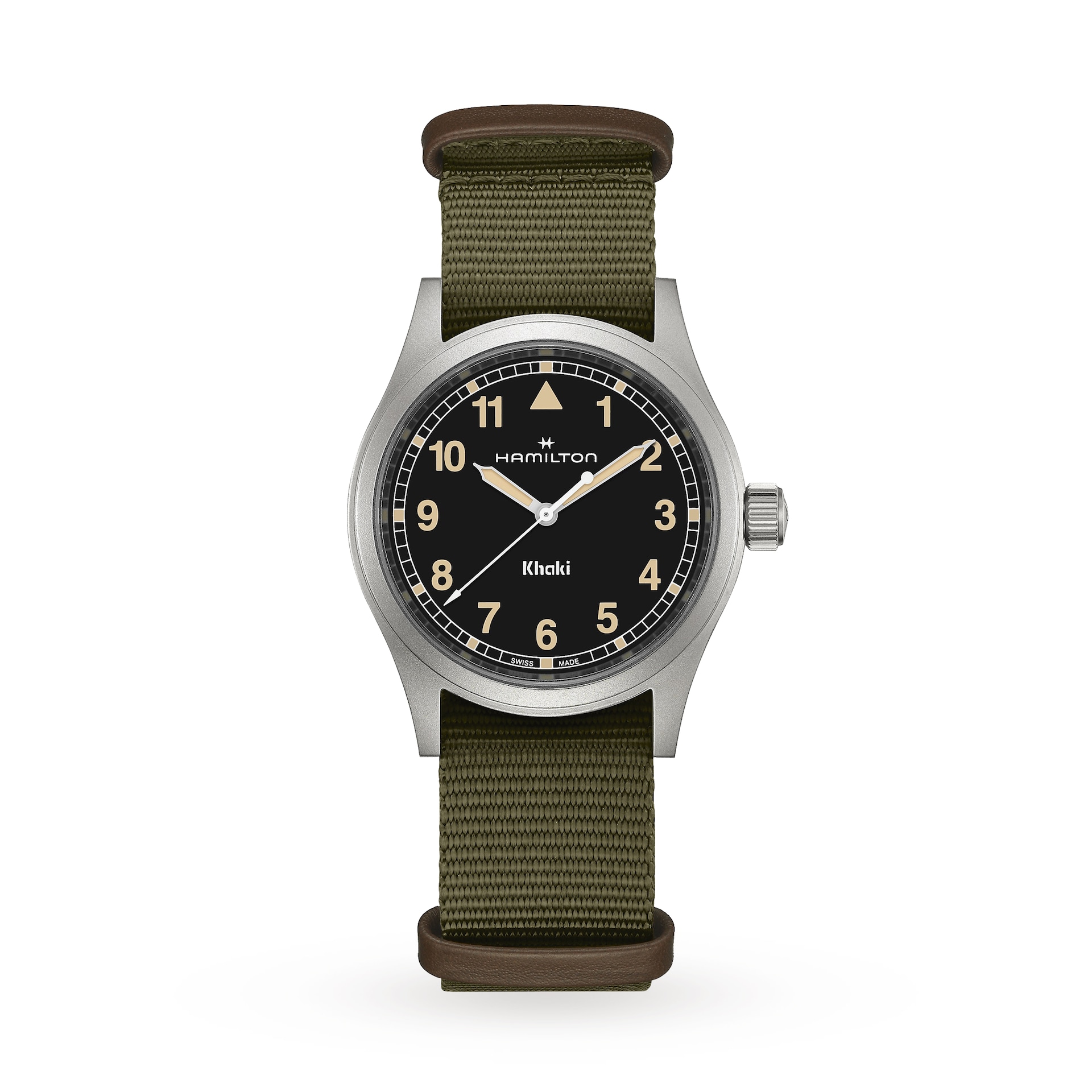 Hamilton Khaki Field Quartz 38mm Unisex Watch Black