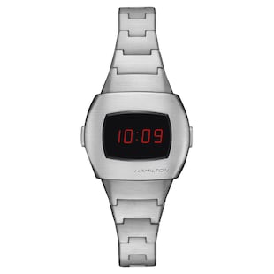 Hamilton American Classic PSR 74 25.6mm X 30.9mm Digital Unisex Watch Silver
