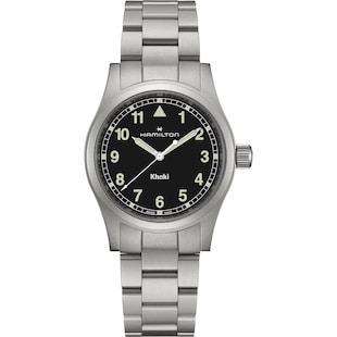 Hamilton Khaki Field Quartz 38mm Unisex Watch Black
