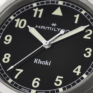 Hamilton Khaki Field Quartz 38mm Unisex Watch Black