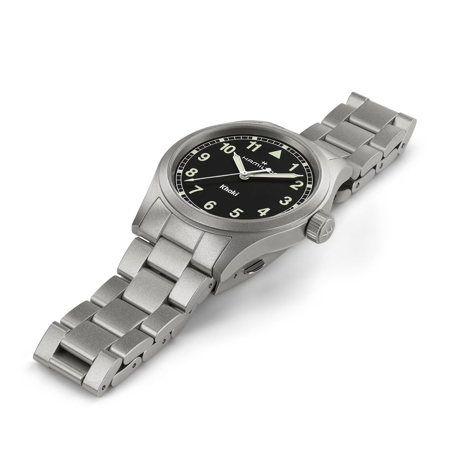 Hamilton Khaki Field Quartz 38mm Unisex Watch Black