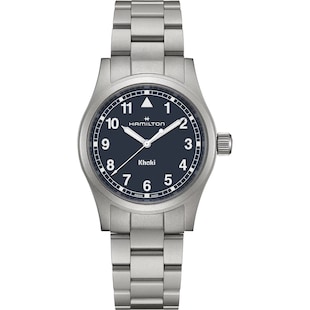 Hamilton Khaki Field Quartz 38mm Unisex Watch Blue