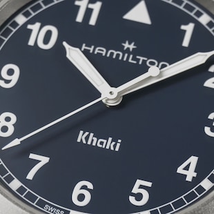 Hamilton Khaki Field Quartz 38mm Unisex Watch Blue