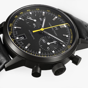 Hamilton American ClassicIntra-Matic Auto Chrono 40mm Unisex Watch Black