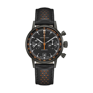 Hamilton American ClassicIntra-Matic Auto Chrono 40mm Unisex Watch Black