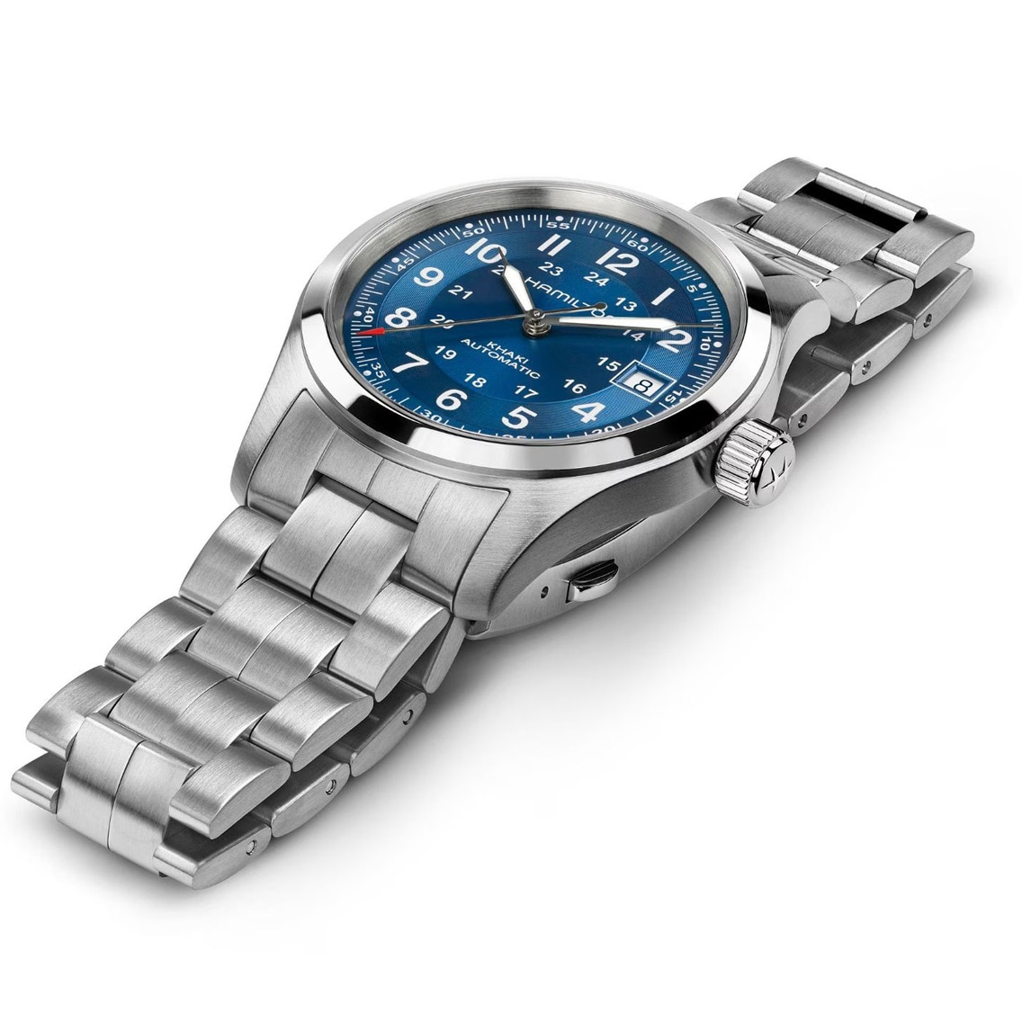 Hamilton Khaki Field Auto 38mm Unisex Watch Blue Hamilton Khaki Field Auto 38mm Unisex Watch Blue