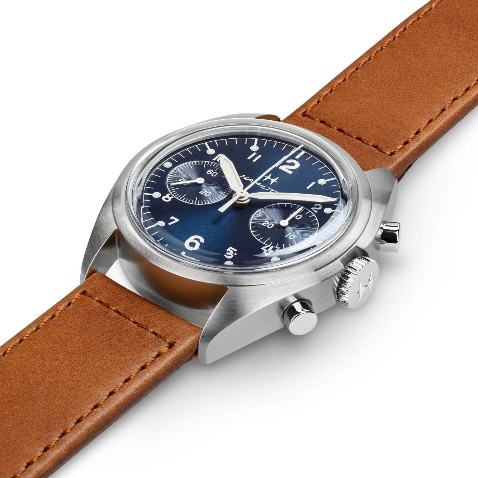 Hamilton Khaki Aviation Pilot Pioneer Mechanical Chrono 40mm Unisex Watch