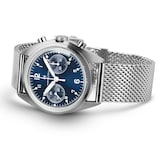Hamilton Khaki Aviation Pilot Pioneer Mechanical Chrono 40mm Unisex Watch Stainless Steel