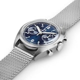 Hamilton Khaki Aviation Pilot Pioneer Mechanical Chrono 40mm Unisex Watch Stainless Steel