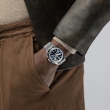 Hamilton Khaki Aviation Pilot Pioneer Mechanical Chrono 40mm Unisex Watch Stainless Steel