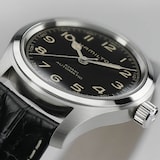 Hamilton Khaki Field Murph Automatic 42mm Unisex Watch Black - Interchangeable Strap