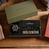 Hamilton Khaki Field Murph Automatic 42mm Unisex Watch Black - Interchangeable Strap
