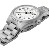 Hamilton Khaki Field Mechanical 42mm Mens Watch White