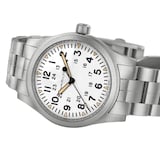 Hamilton Khaki Field Mechanical 42mm Mens Watch White