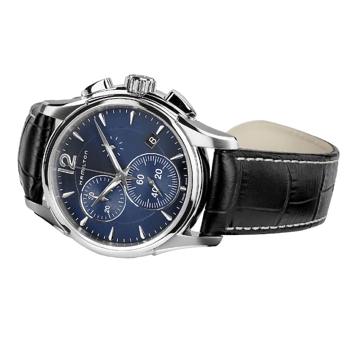 Hamilton Jazzmaster Chrono Quartz 42mm Mens Watch
