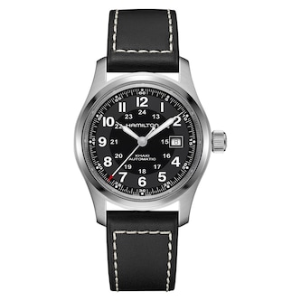 Hamilton Khaki Field Automatic 42mm Mens Watch Black Hamilton Khaki Field Automatic 42mm Mens Watch Black