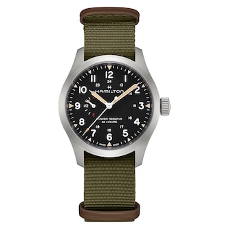 Hamilton Khaki Field Mechanical 40mm Mens Watch Black Hamilton Khaki Field Mechanical 40mm Mens Watch Black