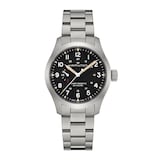 Hamilton Khaki Field Mechanical Power Reserve 40mm Mens Watch Black