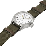 Hamilton Khaki Field Mechanical 40mm Mens Watch White