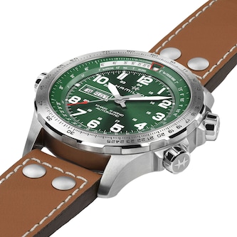 Hamilton Khaki Aviation Automatic 45mm Mens Watch Green Hamilton Khaki Aviation Automatic 45mm Mens Watch Green
