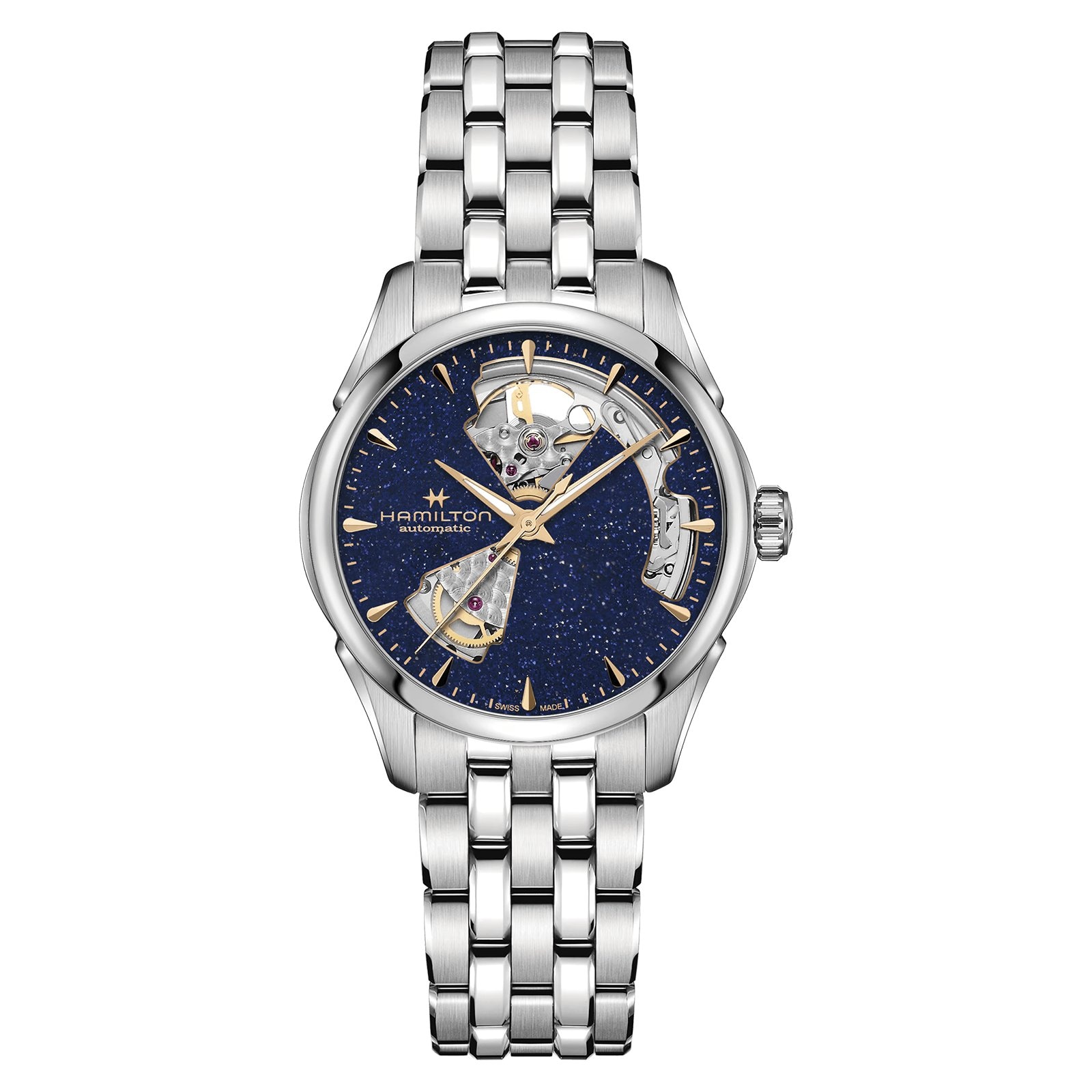 Hamilton Jazzmaster Open Heart Lady Auto 36mm Black