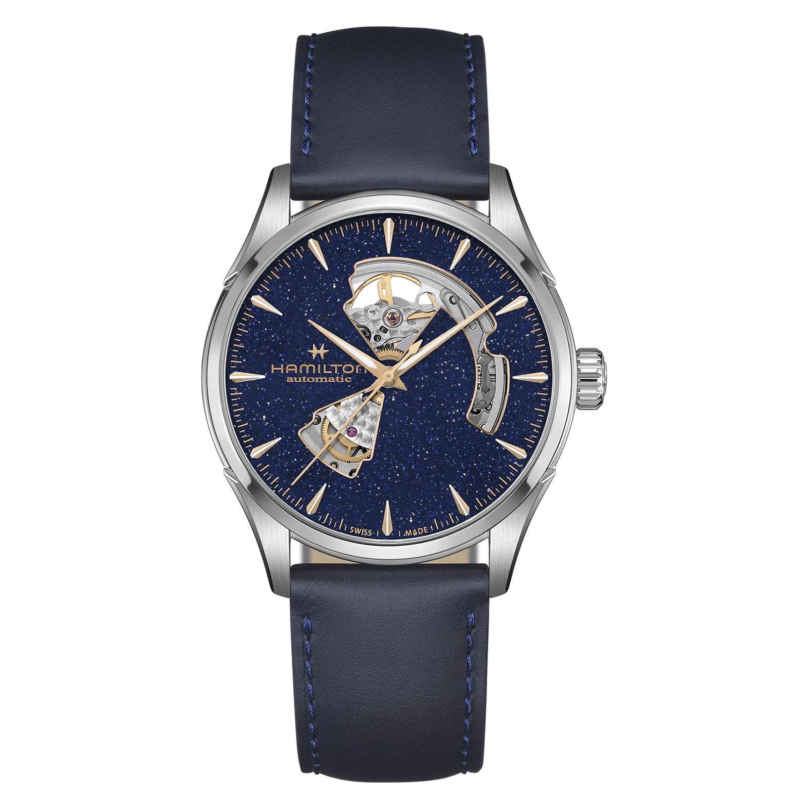 Hamilton Jazzmaster Open Heart Auto 42mm Leather