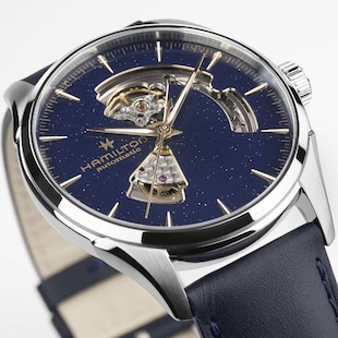 Hamilton Jazzmaster Open Heart Auto 42mm Leather