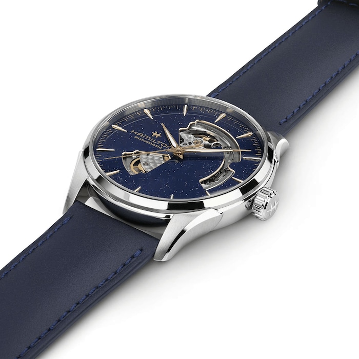 Hamilton Jazzmaster Open Heart Auto 42mm Leather