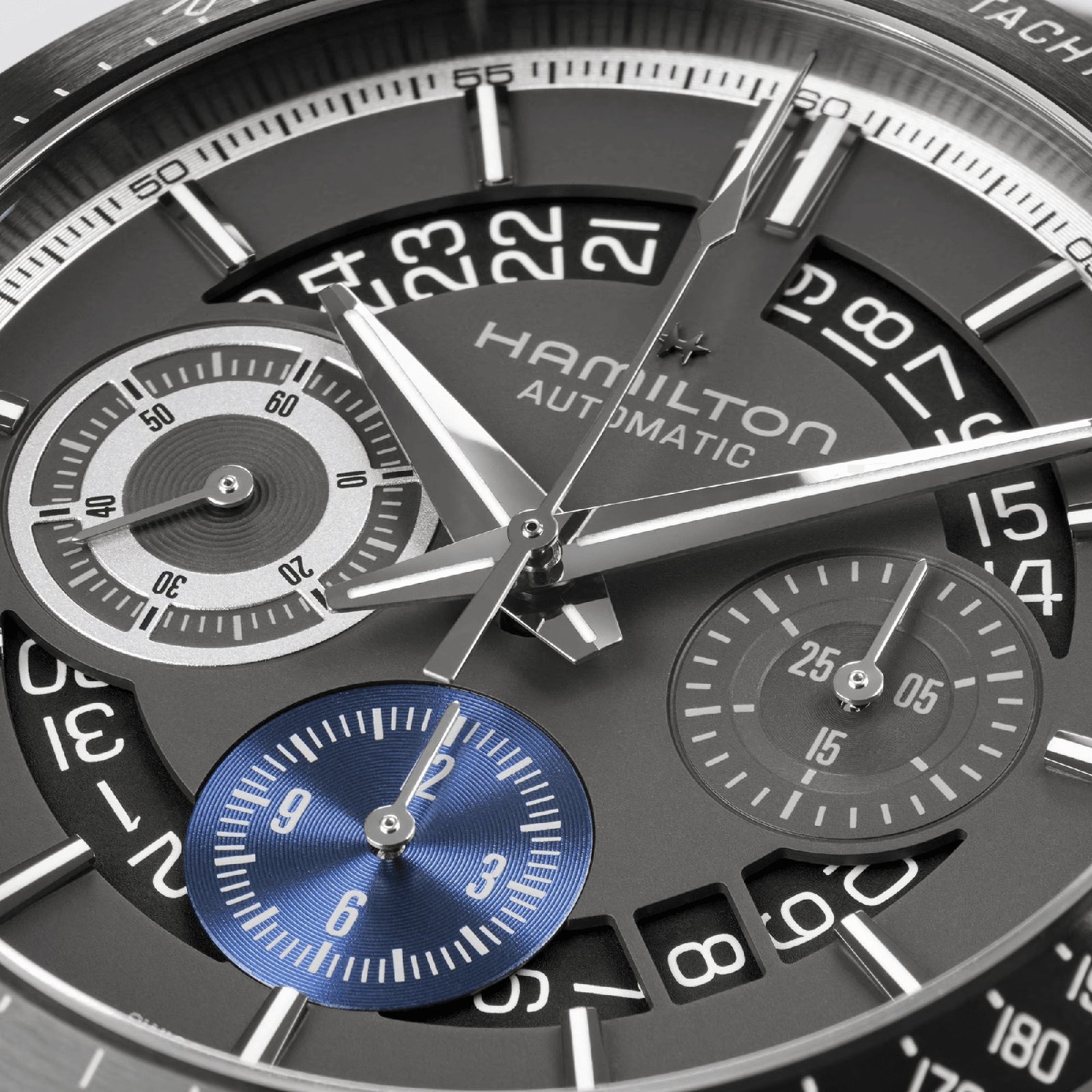 Hamilton Jazzmaster Performer Autochrono 42mm Black