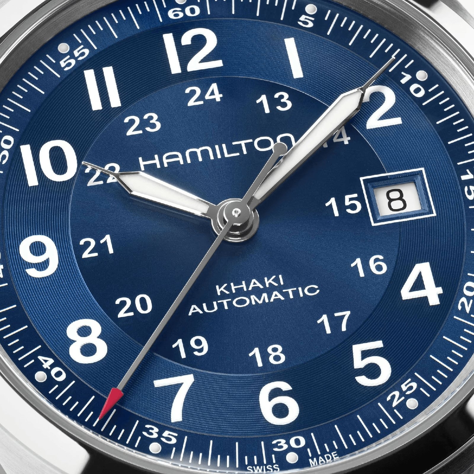 Hamilton Khaki Field Auto 42mm Blue