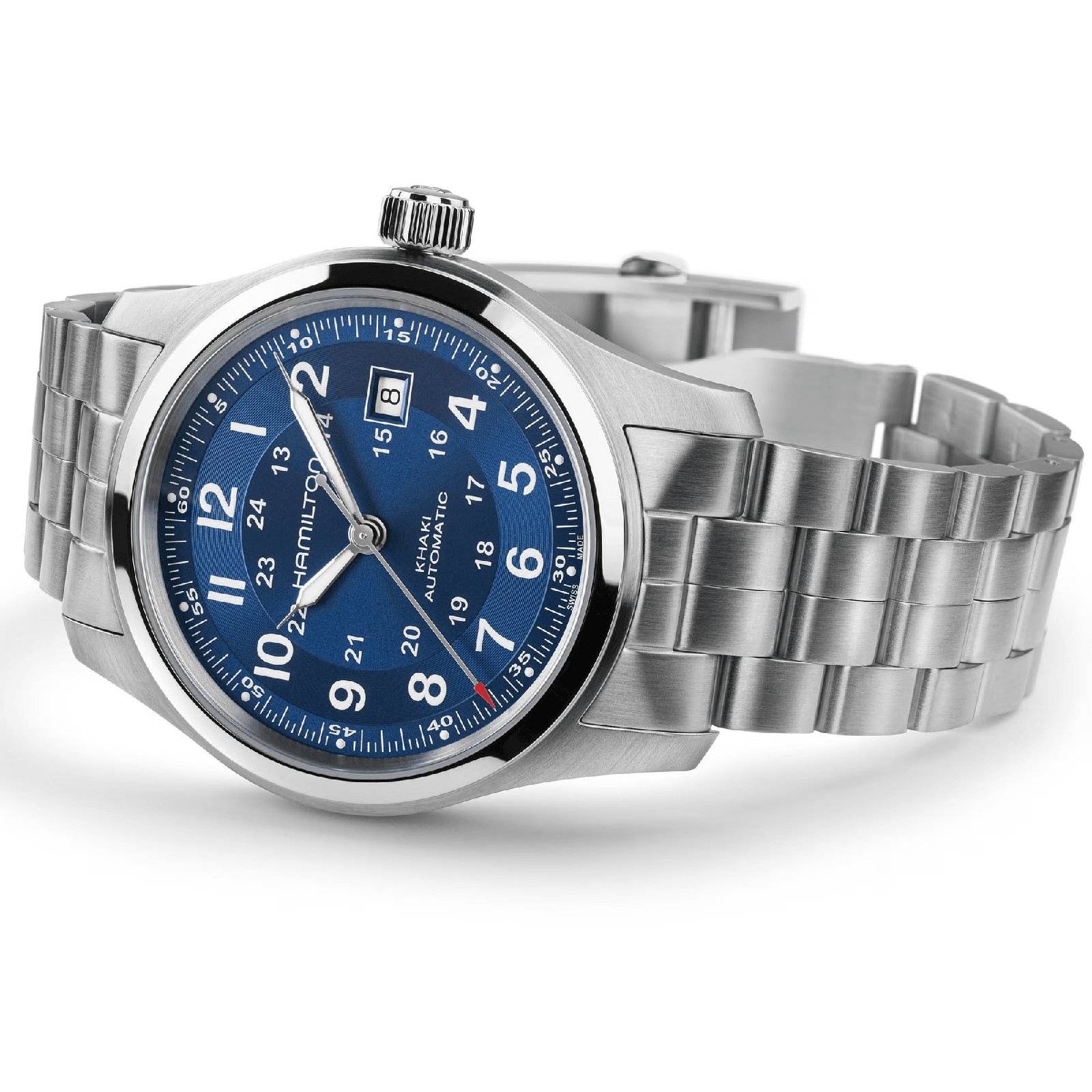 Hamilton Khaki Field Auto 42mm Blue