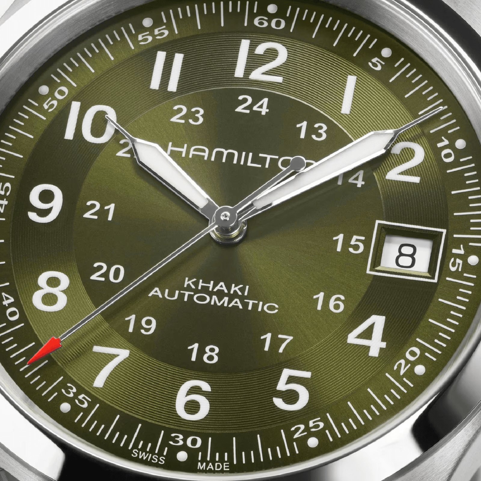 Hamilton Khaki Field Auto 38mm Green Hamilton Khaki Field Auto 38mm Green