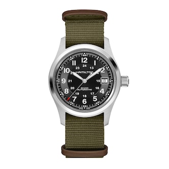 Hamilton Hamilton X Call Of Duty Black Ops 7 Khaki Field Limited Edition 38mm Mens Watch