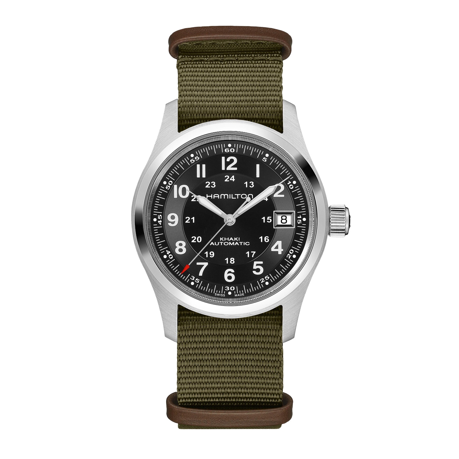 Hamilton Hamilton X Call Of Duty Black Ops 7 Khaki Field Limited Edition 38mm Mens Watch