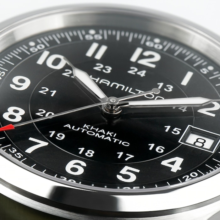 Hamilton Hamilton X Call Of Duty Black Ops 7 Khaki Field Limited Edition 38mm Mens Watch