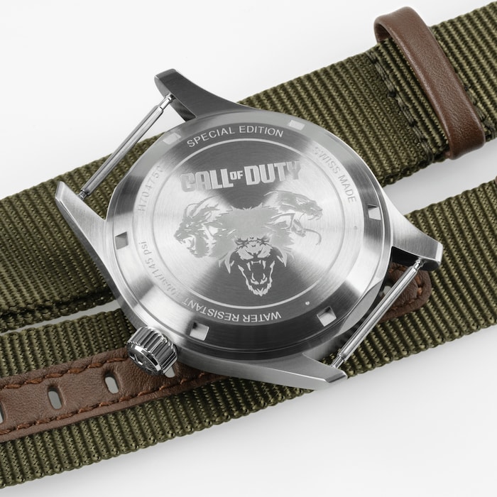 Hamilton Hamilton X Call Of Duty Black Ops 7 Khaki Field Limited Edition 38mm Mens Watch
