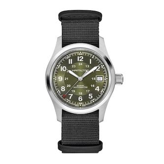 Hamilton Khaki Field Auto 38mm Unisex Watch Green