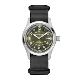 17150560 - Khaki Field Auto 38mm Unisex Watch Green