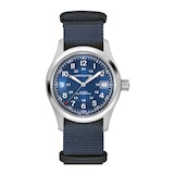 Hamilton Khaki Field Auto 38mm Unisex Watch Blue